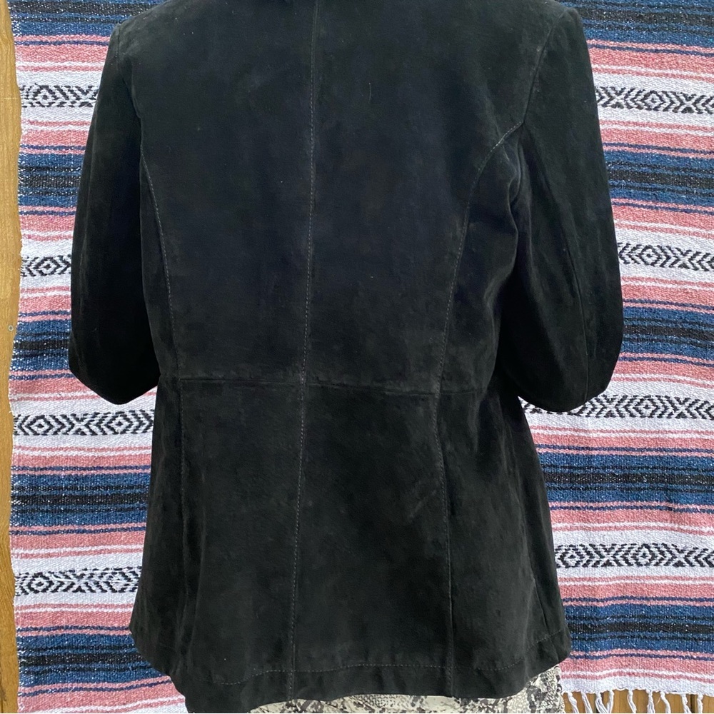 Vintage Pamela McCoy collections genuine leather black jacket size xs - Picture 7 of 8